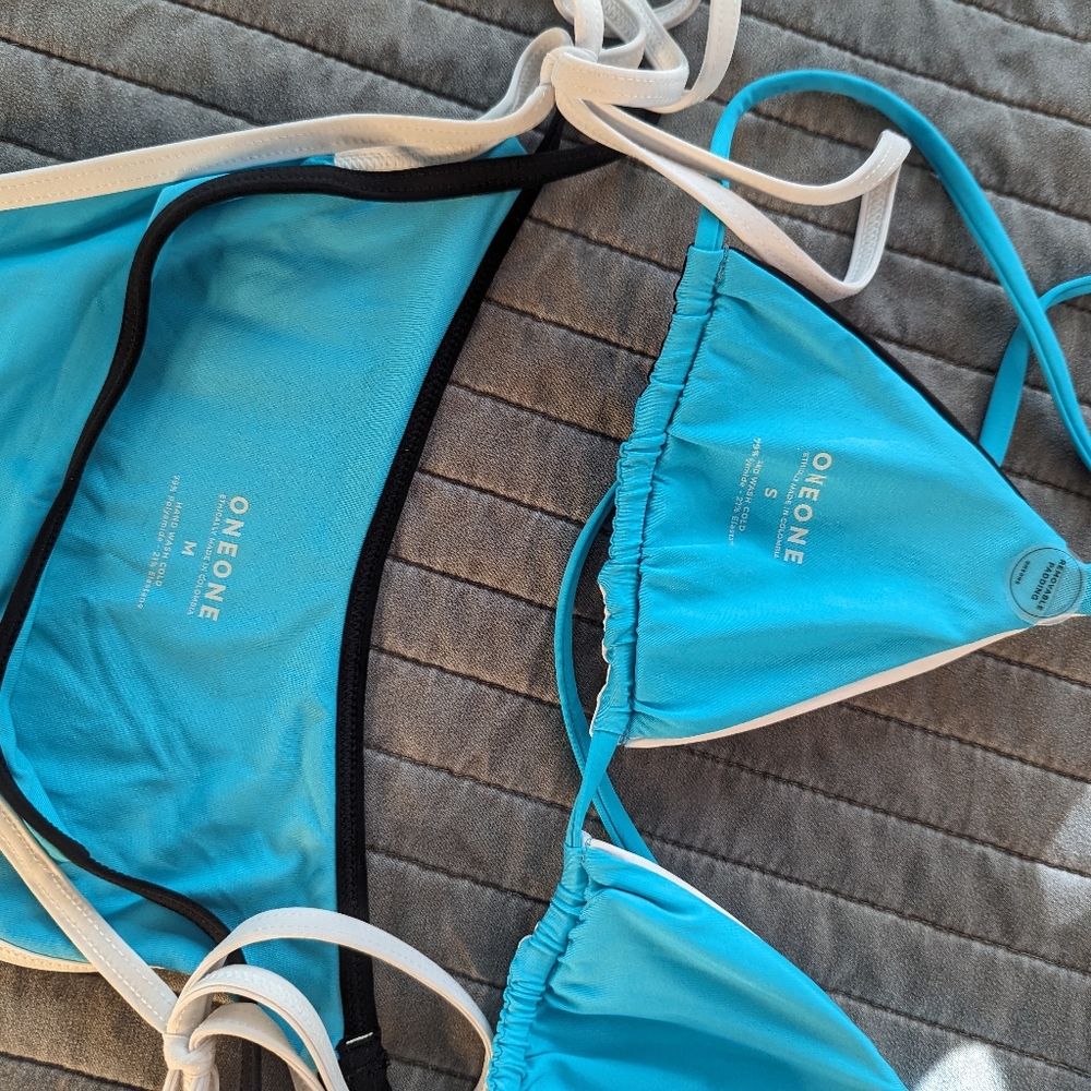 One one swim bikini in color Tiffy